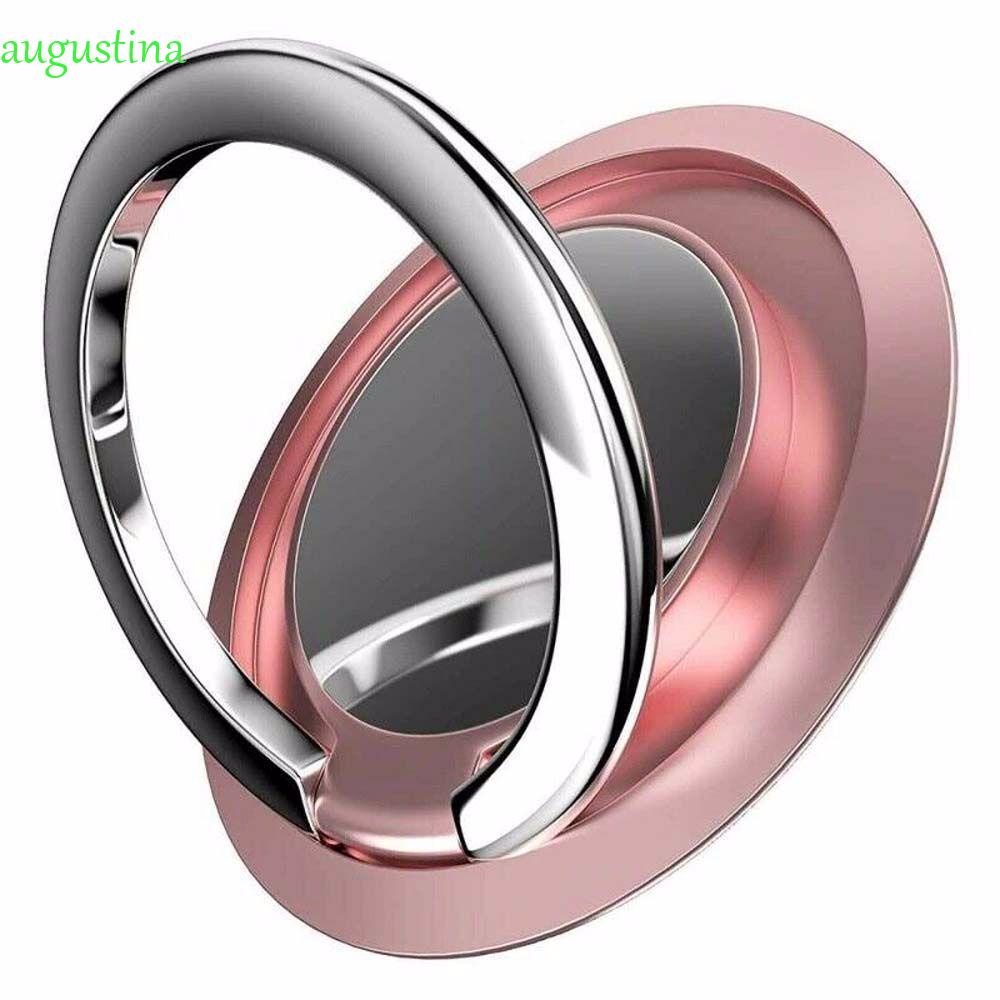 Giá đỡ điện thoại xoay 360 độ bằng kim loại nhiều màu có thể gấp gọn tiện dụng