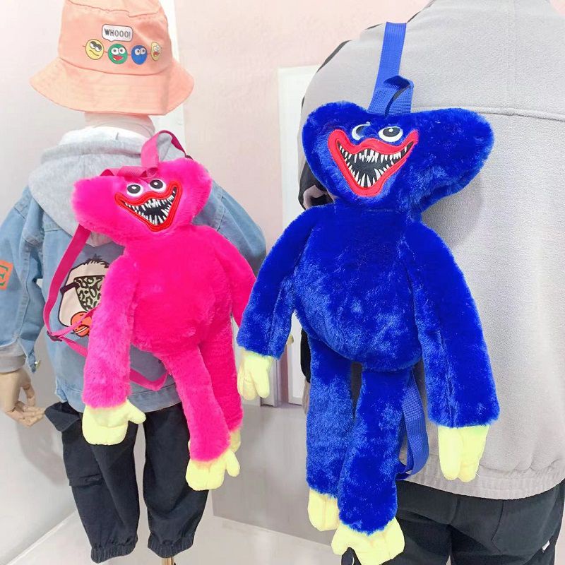 Poppy Playtime new huggy Plush Backpack Huggy Wuggy Kissy Missy Stuffed Toys School Bag girl gift