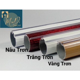 [Thanh Rèm Phi 28 - Phi 32] Thanh Treo Rèm Hợp Kim Nhôm Sơn Tĩnh Điện, Thanh Rèm Bền Đẹp, Chất Lượng Cao - MinDi Decor