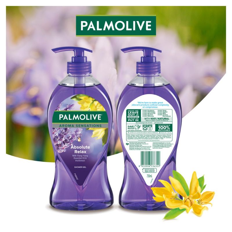 [Mới] Sữa tắm Palmolive Aroma thư giãn toàn thân 750ml