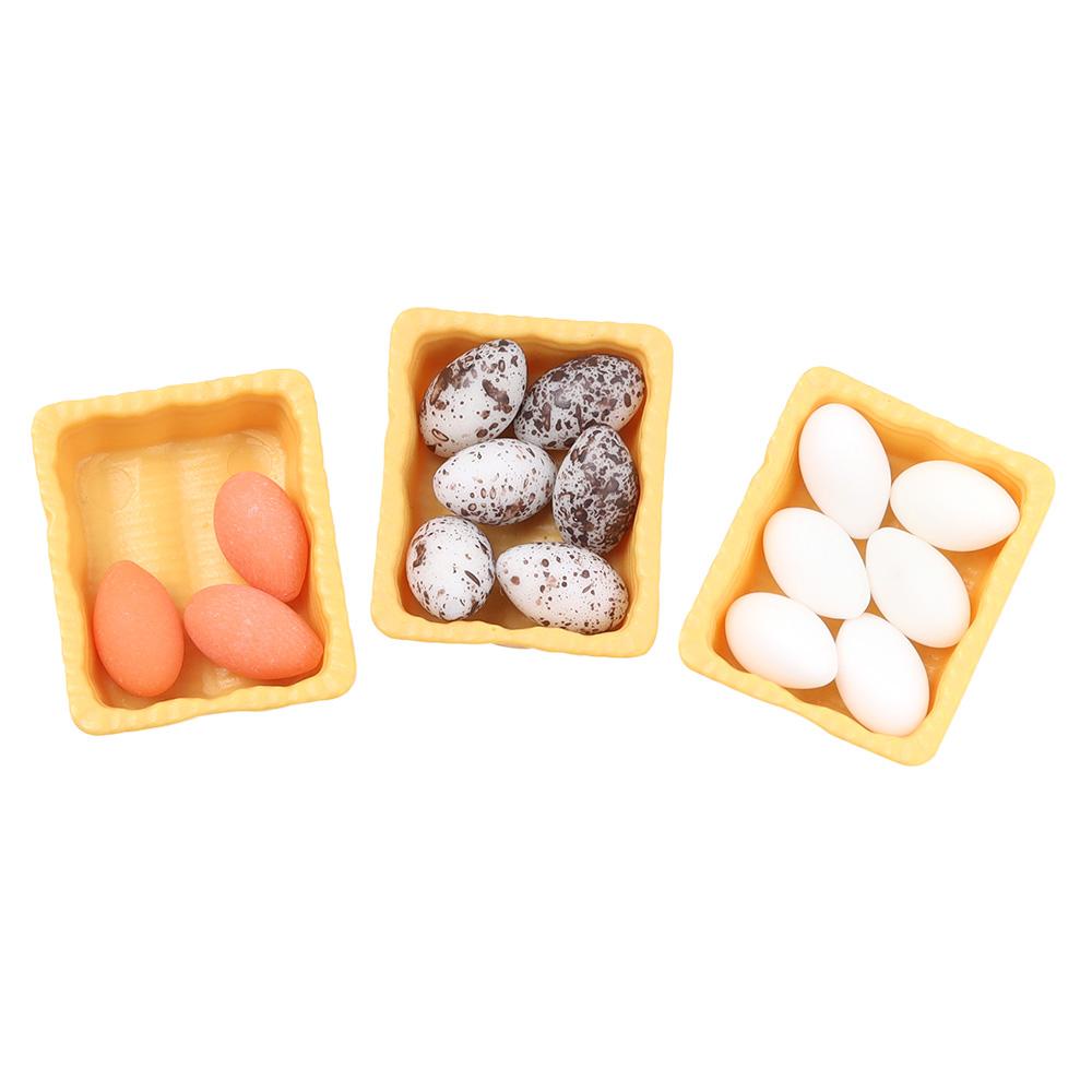Trứng Ốp La Mô Hình Mini Cho Nhà Búp Bê