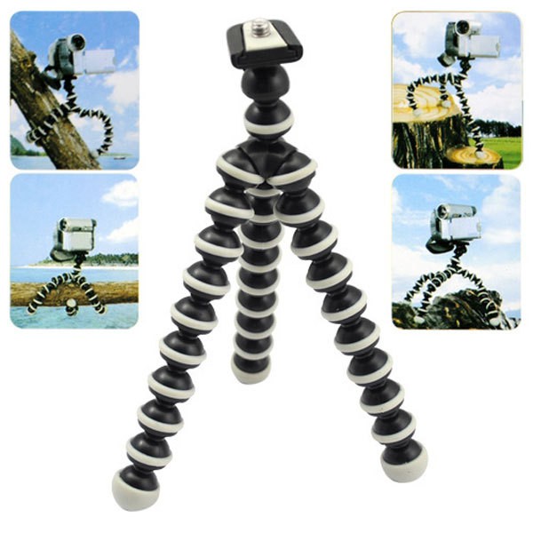 Chân máy ảnh tripod bạch tuộc cho camera hành trình  Gopro, Gitup, SJCAM, EKEN, Gecko, Xiaomi YI và điện thoại