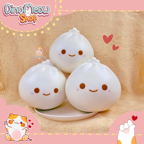 Squishy bánh bao Smoko đáng yêu, to, chất squishy đặc