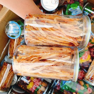 Khô Cá Thiều Que Tẩm Vị Đóng ( Hũ 250gr, 300gr, 500gr )