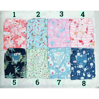Bộ ngủ - pijama kate thái hàng loại 1