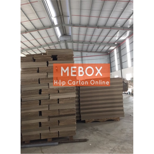 hộp carton gói hàng 13x12x12 trơn, dán đẹp