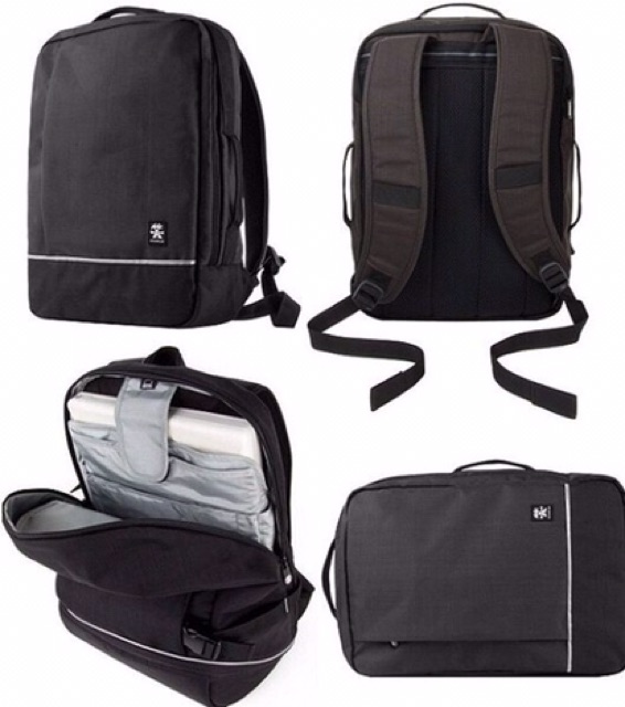 Balo laptop ⭐️ 𝗙𝗥𝗘𝗘𝗦𝗛𝗜𝗣 ⭐ Balo Crumpler Roady Laptop BackPack - Nylon được lót lớp Ripstop chống thấm tối ưu