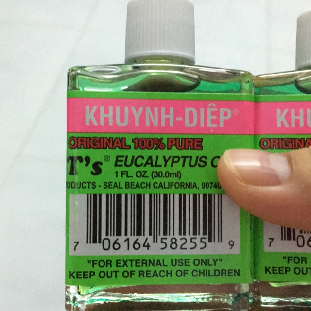 Dầu khuynh diệp xách tay Mỹ