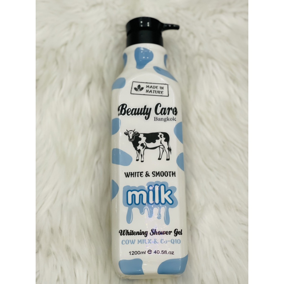 Sữa tắm trăng da CON DÊ , BÒ  Beauty Care Thái Lan 1200ml –  Hương thơm tuyệt vời