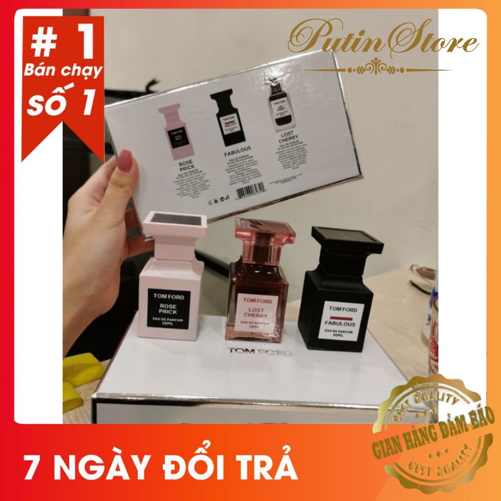 Set Bộ Nước Hoa Tom Ford Mini 3 chai/ 30ml chai - chính hãng | Thế Giới Skin Care