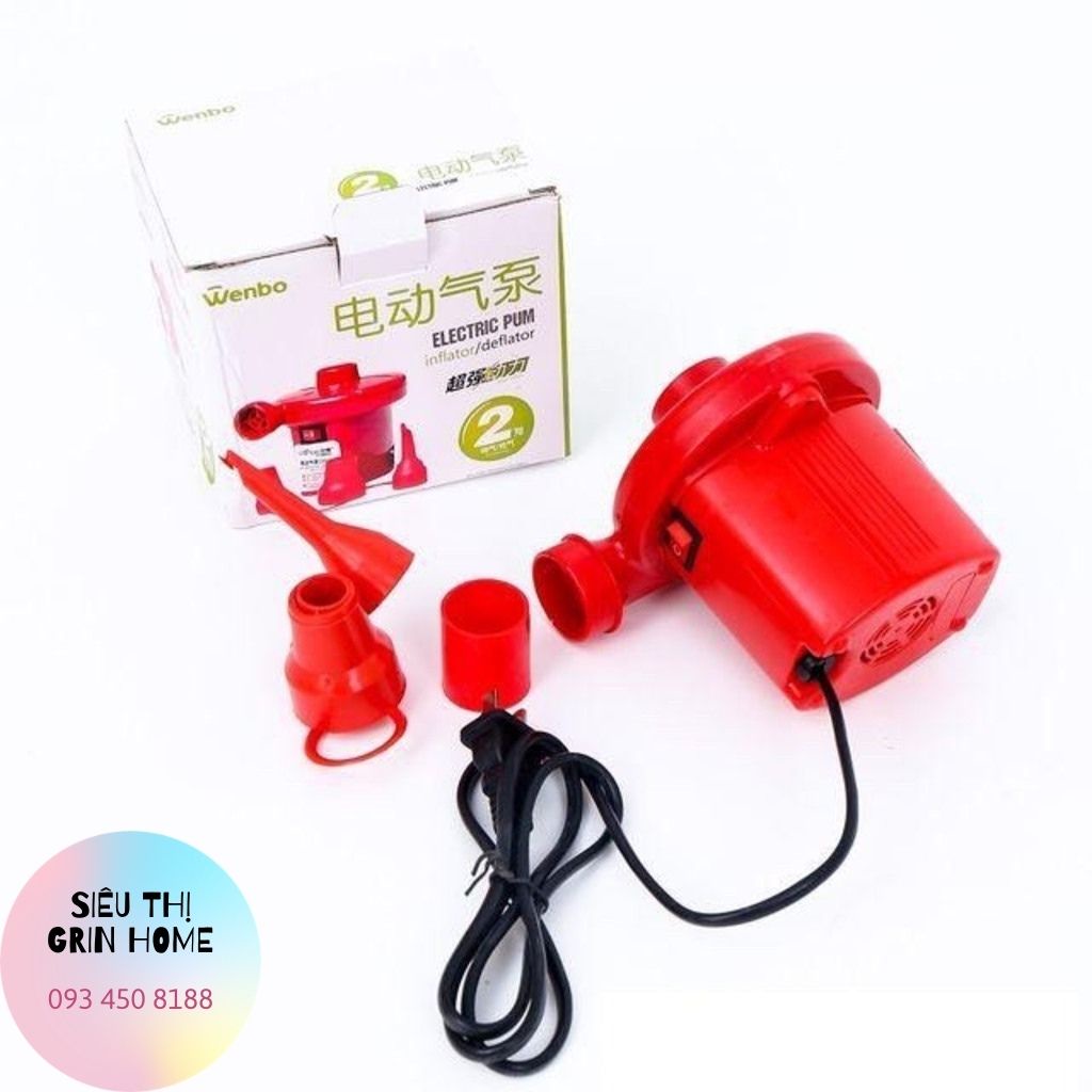 [Trợ giá] Bơm Điện Hai Chiều Cho Bể Bơi, Ghế Hơi, Giường Hơi