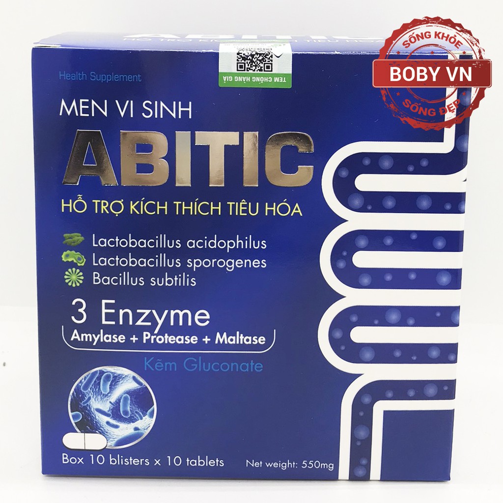 Abitic men vi sinh hỗ trợ kích thích tiêu hóa