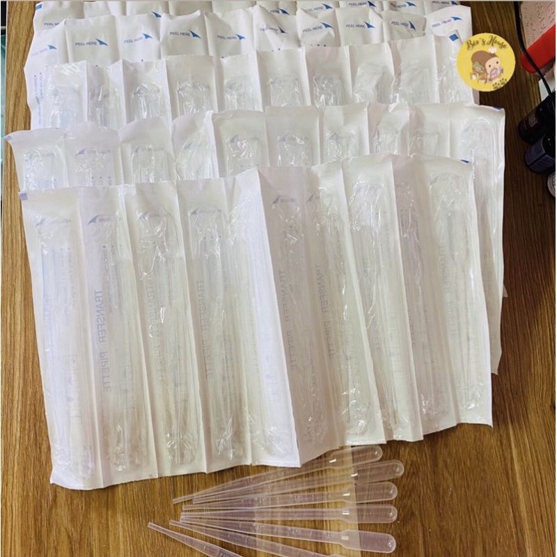 Ống Bón Sữa, Bón Thuốc Pipet 3ml Đã Tiệt Trùng