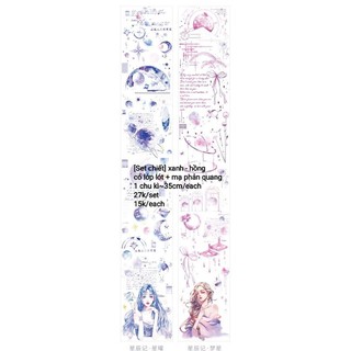 [set chiết] Washi chiết theo set