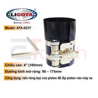 Cảo vô bạc piston 4" licota ata-0237