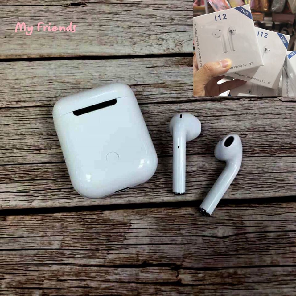 " Rẻ Nhất Shopee " Tai nghe bluetooh i12 TWS 5.0 Cảm ứng Bảo Hành 6 Tháng pin trâu ,siêu bền | BigBuy360 - bigbuy360.vn