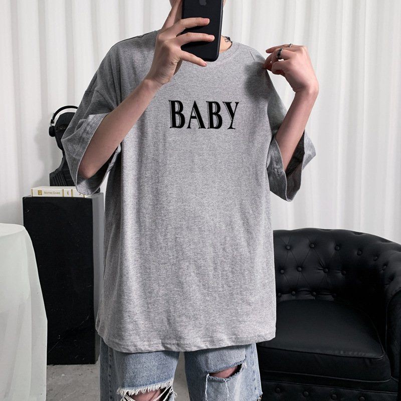 Áo Thun Tay Lỡ In Baby Unisex Freesize Dưới 75kg ATIN42 | BigBuy360 - bigbuy360.vn