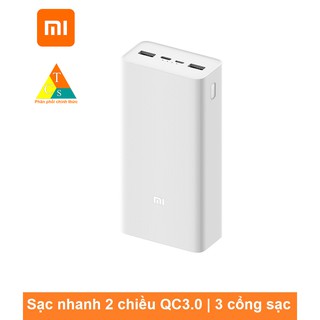  Pin dự phòng 30000mAh Gen3 Xiaomi 2020 sạc nhanh 18w
