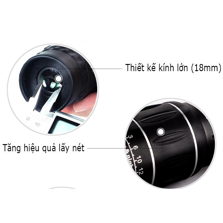 Phụ Kiện Hỗ Trợ Tầm Nhìn Ống Nhòm 1 Mắt Bushnell Cao Cấp Chất Lượng Hình Ảnh Rõ Sáng Nét Tiện Lợi Nhỏ Gọn