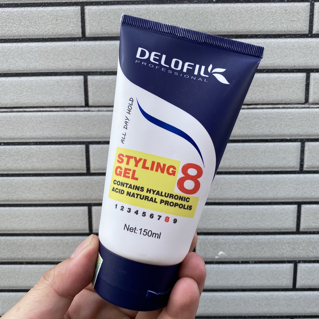 Gel vuốt tóc cao cấp Delofil Styling Gel 150ml