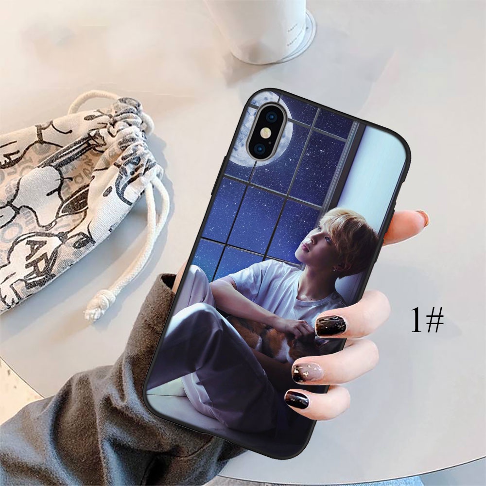 Ốp Điện Thoại Silicon Dẻo In Hình Nhóm Nhạc KPOP Jimin FO42 Cho iPhone 5 5S 6 6S 7 8 11 Pro Max Plus SE