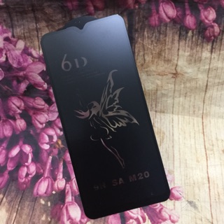 Kính cường lực Galaxy M20 full 6D chống vân tay nhám cực tốt