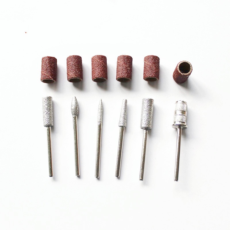 Set 6 đầu mài móng, đầu mài sứ làm nail