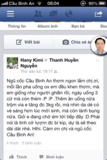 Bột vỡ ăn dặm Cầu Bình An ( 0,5kg bột vỡ nấu cháo)