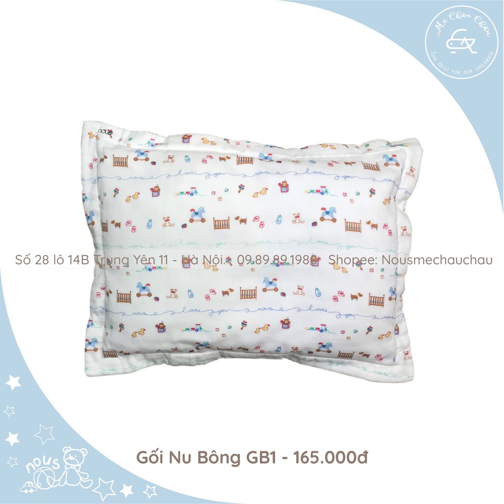 Gối Bông Nous Xô - hoạ tiết xinh xắn GB1