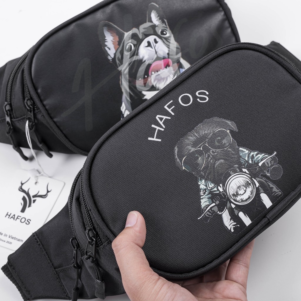 Túi bao tử Collab Bull&Bike Poly Bumbag - HAFOS BRAND® | BigBuy360 - bigbuy360.vn