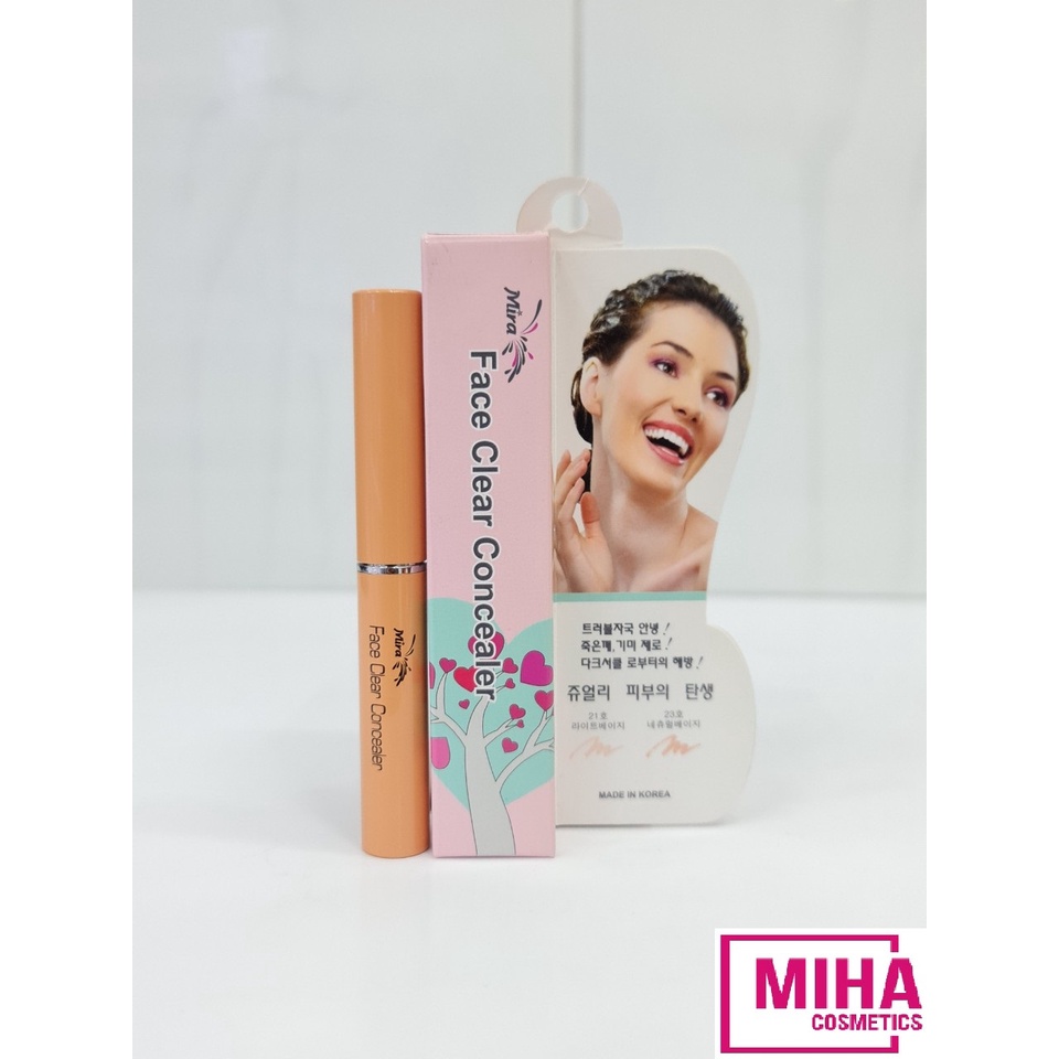 Thanh Che Khuyết Điểm Mira Face Clear Concealer 1.5g Hàn Quốc