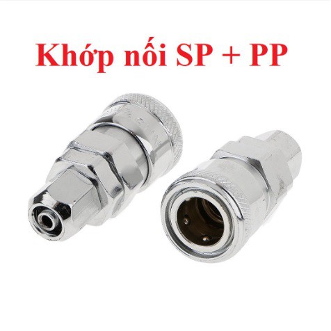 Bộ khớp nối nhanh SP-PP đực cái khí nén