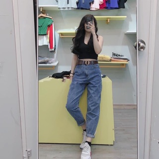 Quần baggy 2 cúc dành cho nữ