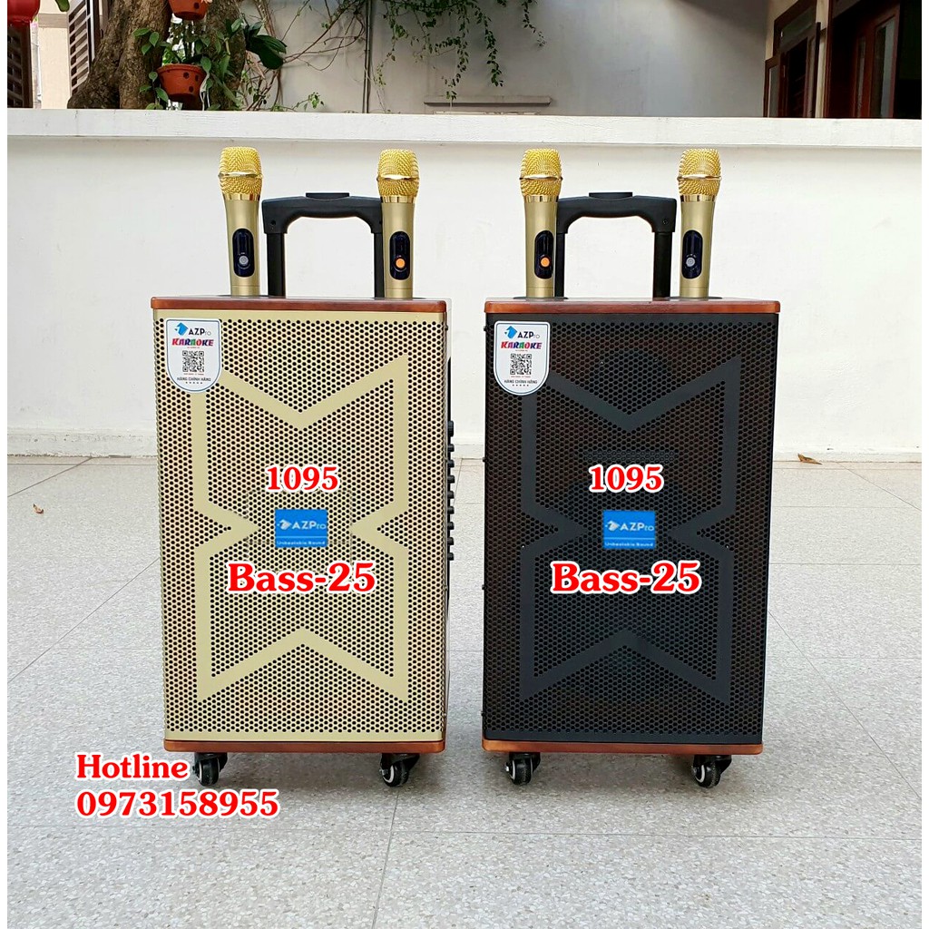 LOA KÉO Bass 25 cm HAY NHẤT TRONG TẦM GIÁ AZpro 1095 HÀNG CHÍNH HÃNG