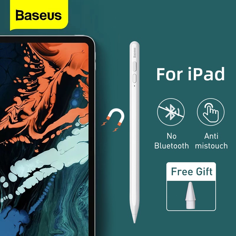 Bút Cảm Ứng Máy Tính Bảng Hiệu Baseus Cho iPad Pro 11 12.9 2020 2021 Air 3 4 Mini 5 Apple Pencil 1 2 iPad Pro
