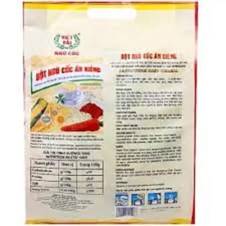 Bột Ngũ Cốc Ăn Kiêng Việt Đài 600g - DÀNH CHO NGƯỜI ĂN KIÊNG