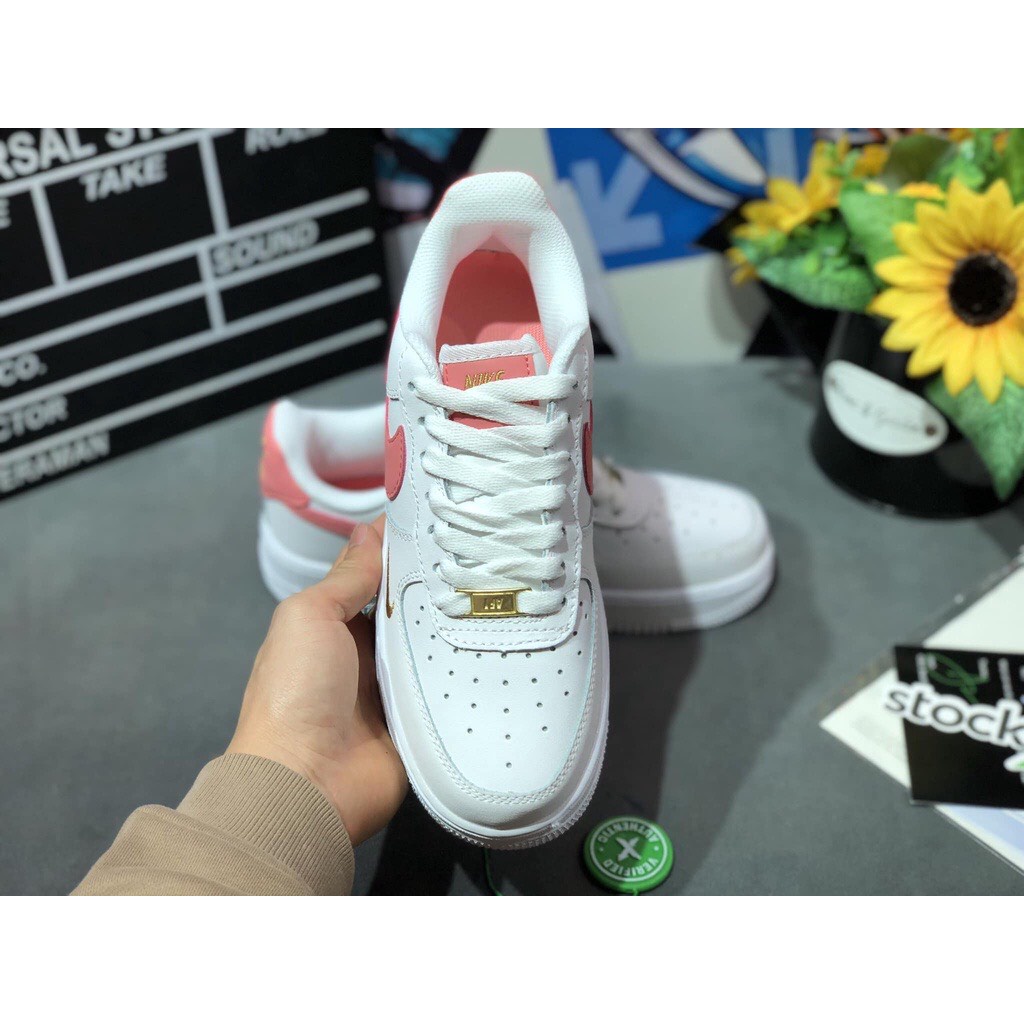 Giày thể thao AF1 vệt hồng✔Full size✔ ,giày sneaker vệt hồng thời trang nữ tính