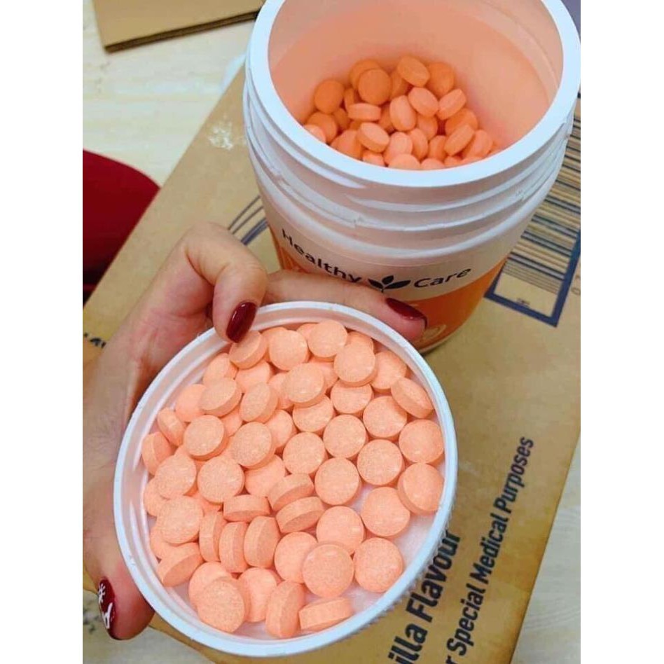 HeathyCare Vitamin C 500mg - Siêu to 500 viên - tăng cường sức đề kháng