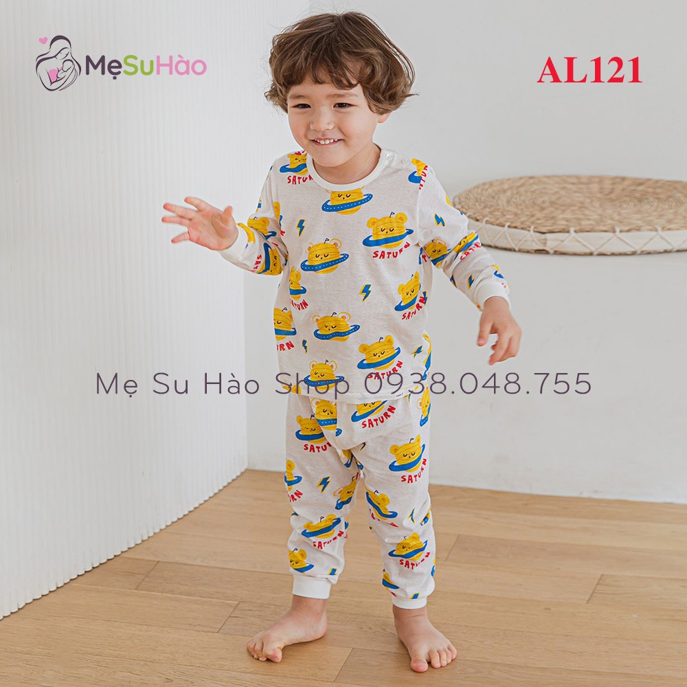 Bộ dài tay mẫu Gấu Vũ Trụ hãng Cordii mã AL121 rất dễ thương