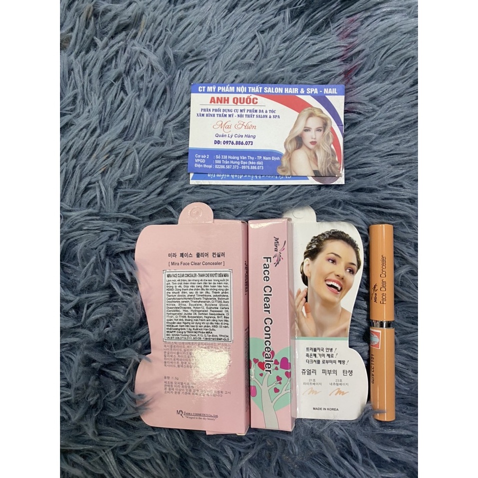 BÚT CHE KHUYẾT ĐIỂM,TẠO KHỐI MIRA FACE CLEAR Concealer | BigBuy360 - bigbuy360.vn