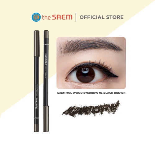 Bút Chì Kẻ Mày the SAEM Saemmul Wood Eye Brow 1.8g