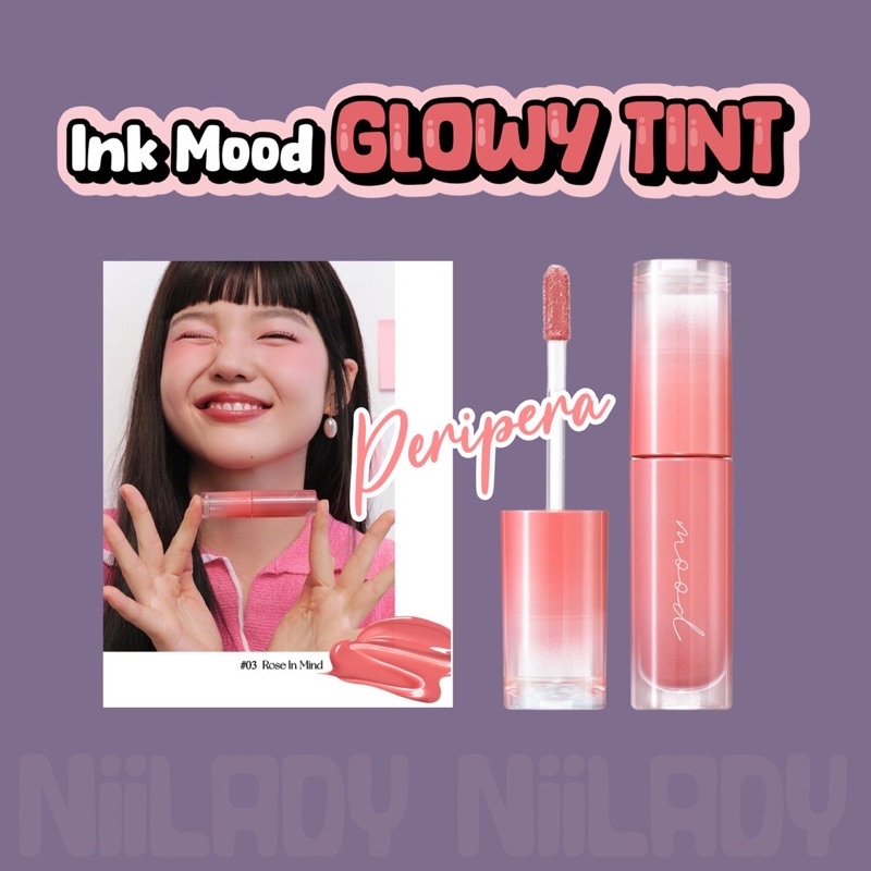 SON TINT BÓNG PERIPERA INK MOOD GLOWY TINT