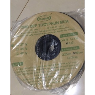 BB - ONG*34ly  Ống dẹp tưới phun mưa(Ống tưới dưa)*x34 ly -100m