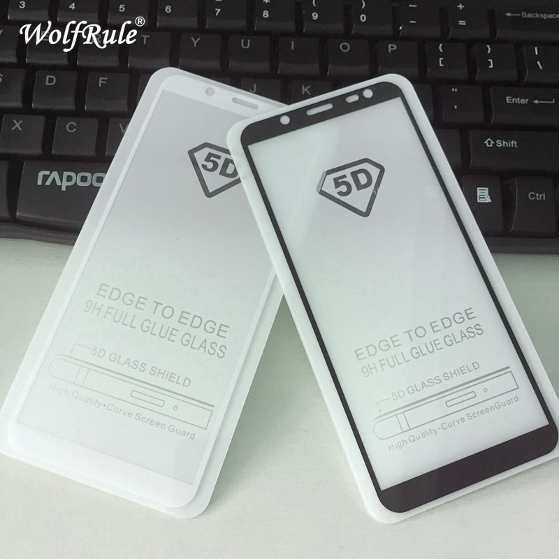 Miếng dán 5D Full keo cho Samsung Galaxy J8 - Trắng