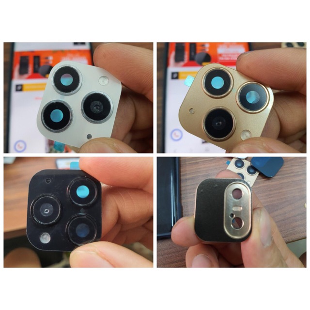 [RẺ VÔ ĐỊCH] MIẾNG DÁN CAMERA Độ Từ X,Xs Max Lên Iphone 11 - ip 11 Pro Max - Dán Bảo Vệ Camera Iphone 11 Pro Max.