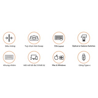 Keychron k3 - Bàn phím cơ Keychron K3 siêu mỏng hotswap (version 2)