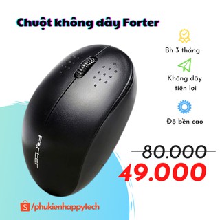 Chuột không dây Forter + bảo hành chính hãng 3 tháng - Happytech