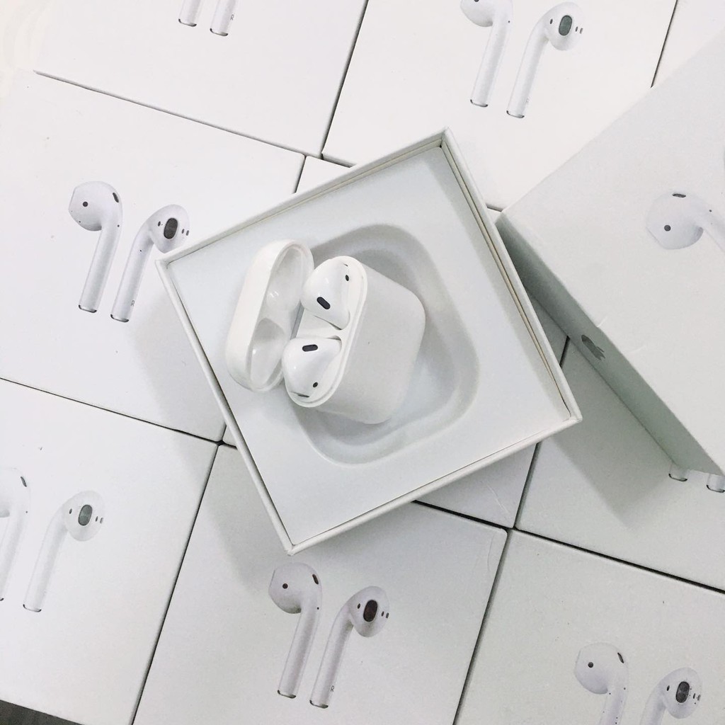 Tai nghe bluetooth không dây nhét tai airpods 2 chống ồn dùng cho iphone và sam sung pin trâu | BigBuy360 - bigbuy360.vn