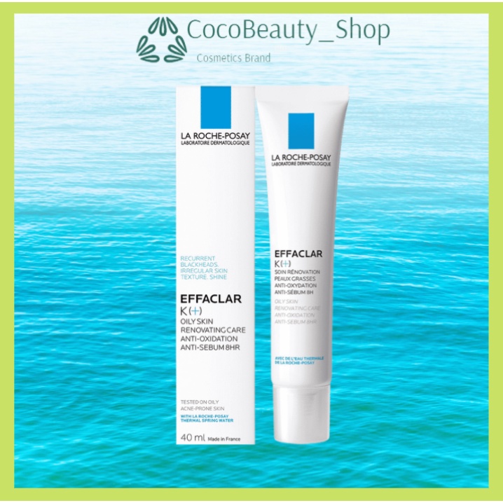 Kem Dưỡng La Roche Posay Effaclar K+ Ngăn Ngừa Giảm M ụn 40ml