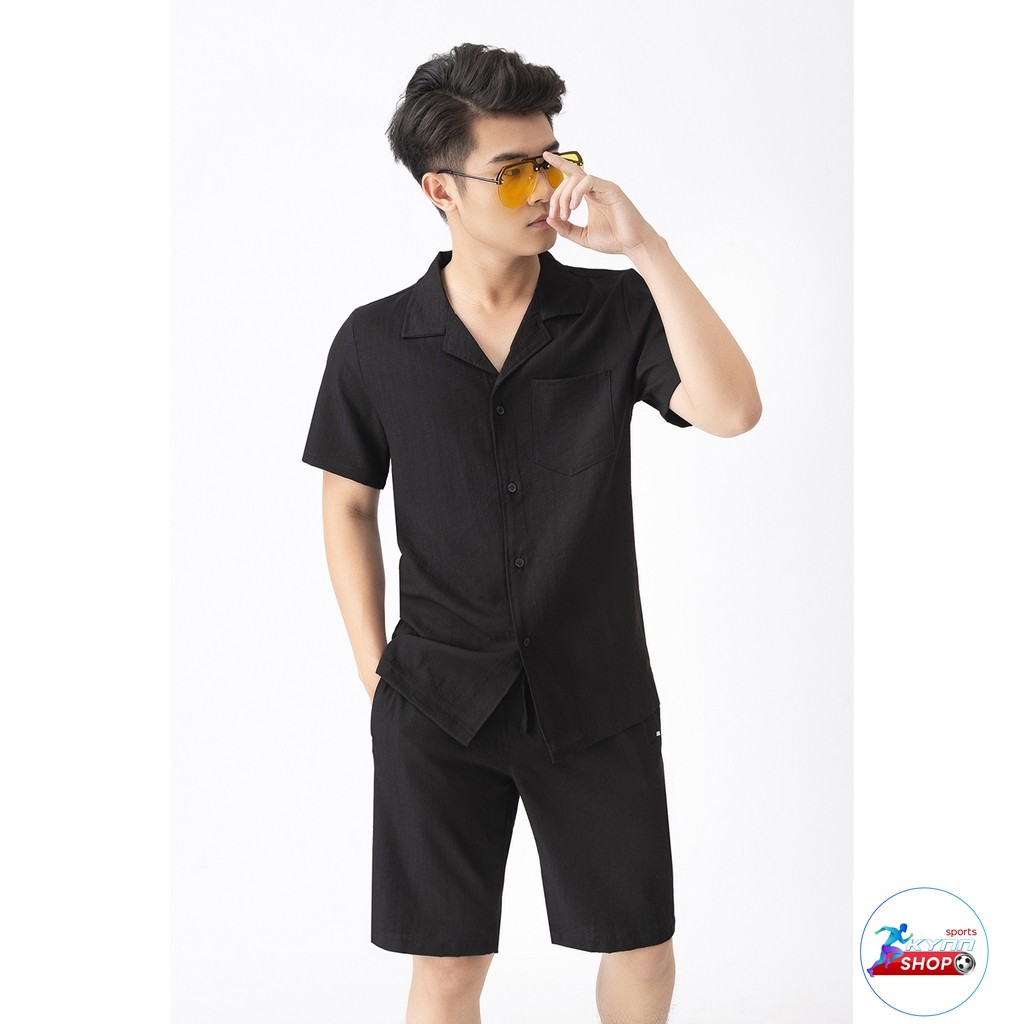 Bộ quần áo chất liệu vải đũi cao cấp thoáng mát thời trang nam Kynn shop